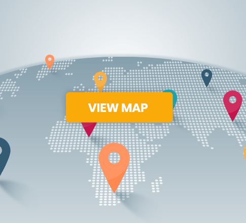 Map of HERTZ rental desk at Penang Airport